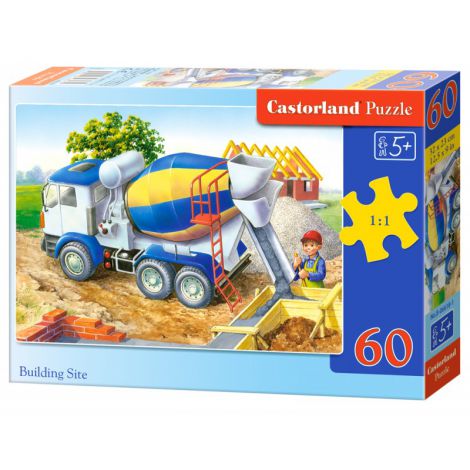 Puzzle Castorland 60el Betoniarka